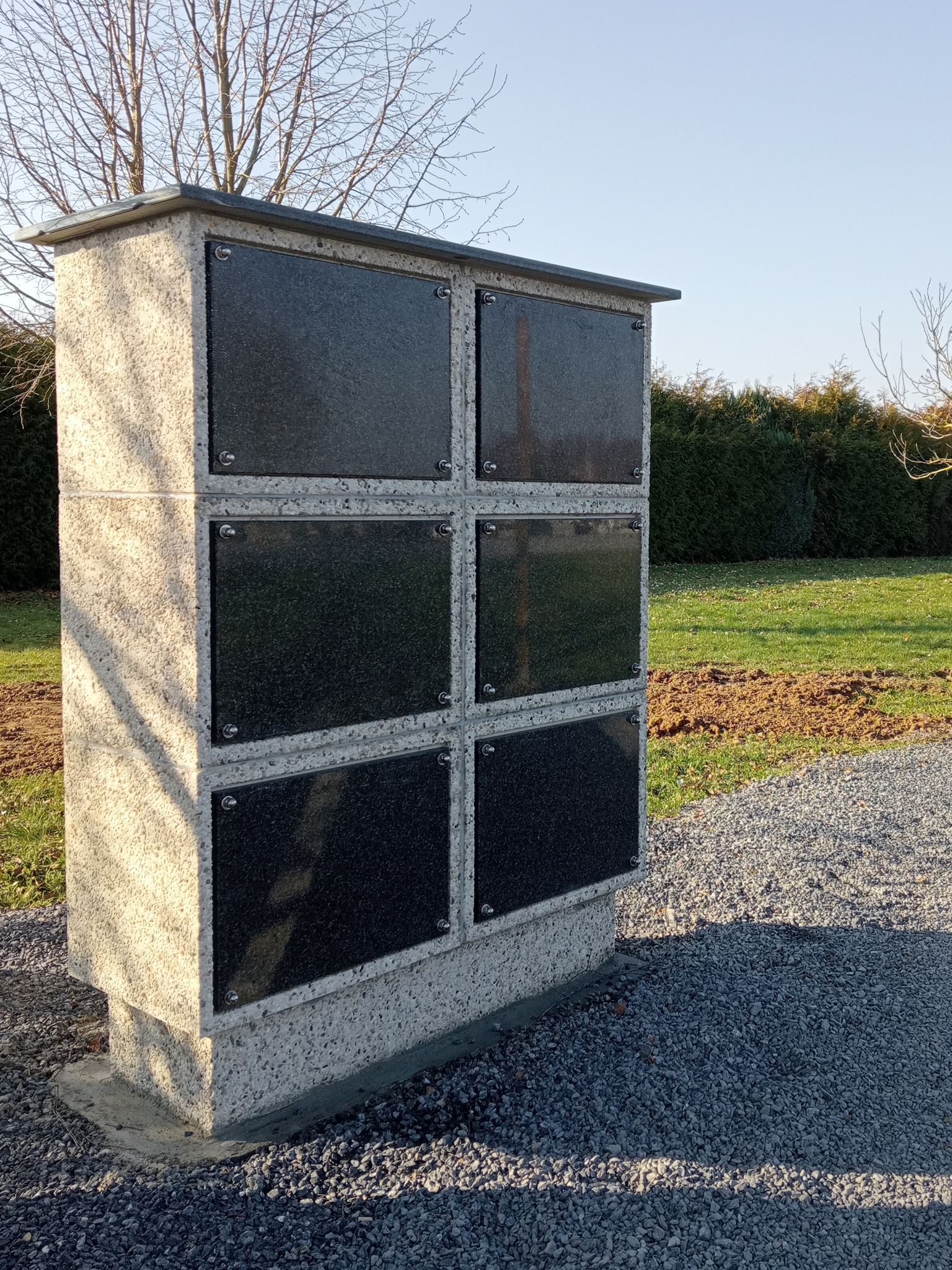 Columbarium urne cinéraire